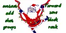 Christmas Santa Contact Table