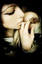 emo girl butterfly