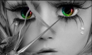 colored eyes