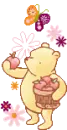  	 cute kawaii winnie pooh