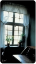 by the window