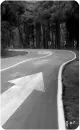 on the road