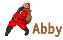 abby, santa, christmas