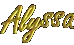 Alyssa, gold