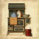 Stove , vintage