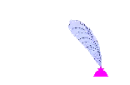 Colleen, feather pen
