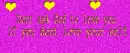 hearts dancing over writeing