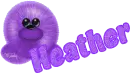 Purple fuzzy Heather