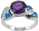 Amesthyst ring sarah
