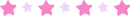 cute kawaii star divider