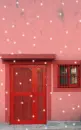 snow in front of the house