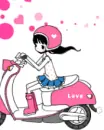 scooter girl