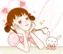 cute kawaii daydream girl