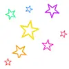 Colorful stars