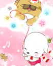 cute kawaii blushy puppy