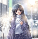 Walking in the Snowy Streets