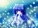 Blue Kimono Girl