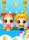 little girl n boy