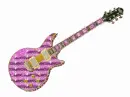 Purple guitar