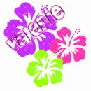 Valerie with flowers