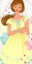 yellow dress
