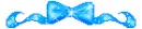 blue bow