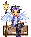 Cute angel boy
