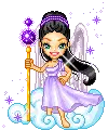 Purple angel