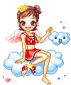 Cloud cute angel