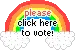 Rainbow Vote Sign