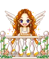 Winking angel