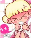 pooping x3 !