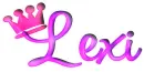 Lexi with crown