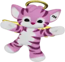 Pink Angel Kitty