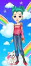 Rainbow doll