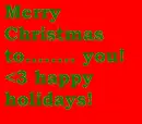 happy holidays