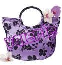 Valerie with purse