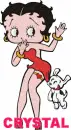 Betty Boop with Crystal