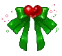 green bow