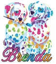 colorful puppies brenda