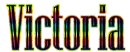 Victoria (colorful glitter)
