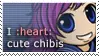 I :heart: cute chibis (stamp)