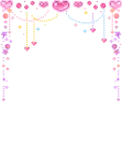 cute kawaii pink hearts