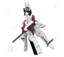 Asuka Action Figure from Konami ~ Busou Shinki.