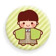 cute kawaii japanese badge