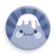 cute kawaii japanese badge