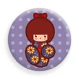 cute kawaii japanese badge