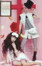 Punk and Gothic Lolitas.