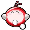 red smiley clap