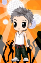 cute kawaii little boy